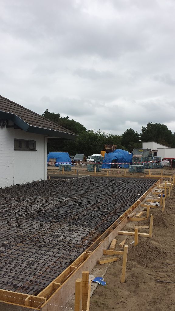 Nieuwbouw opslagruimte
